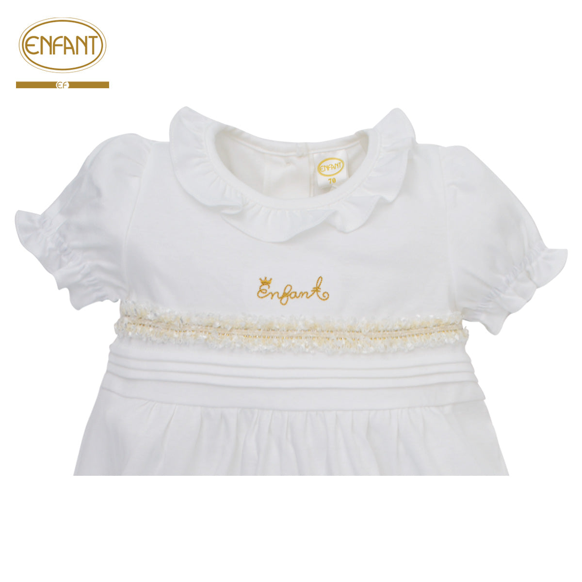 ENFANT ชุดบอดี้สูท+ที่คาดผม จั๊มพ์ตุ๊กตา EF8ET2