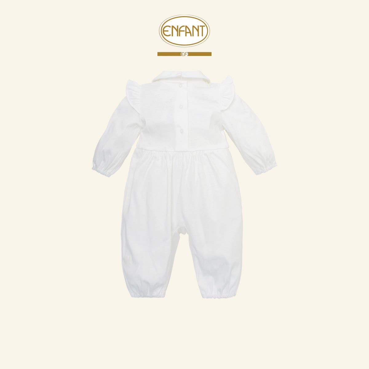 ENFANT ชุดบอดี้สูท เด็กหญิง มินิมอล 0-6เดือน EF8ET6