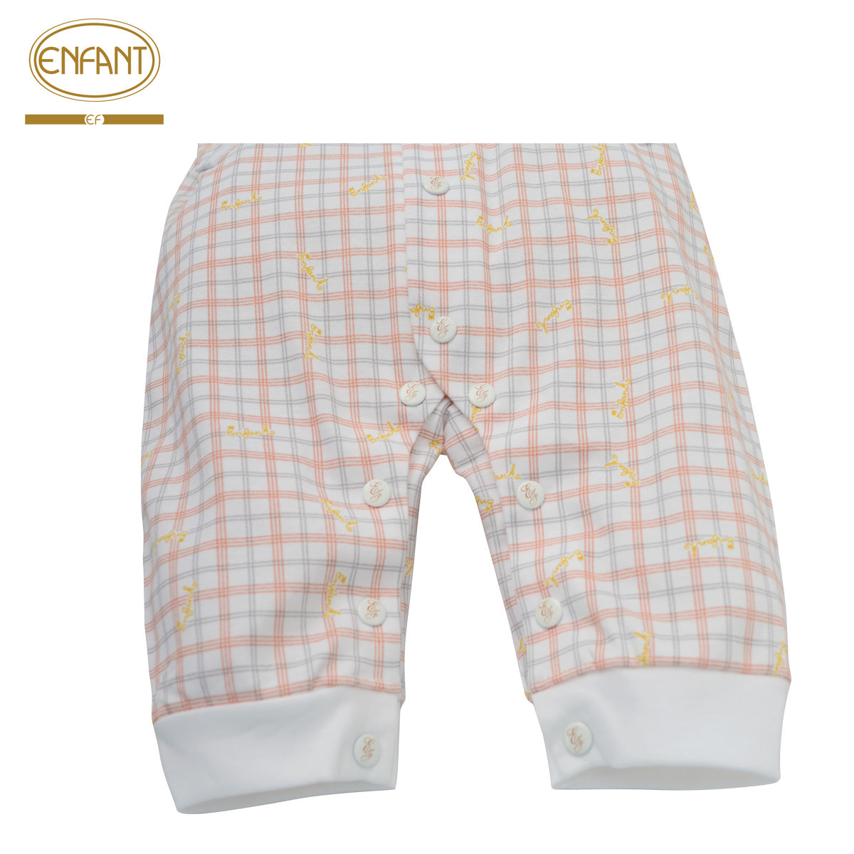 ENFANT ชุดบอดี้สูท ขายาว สก็อต 0-6เดือน  EF8EU4