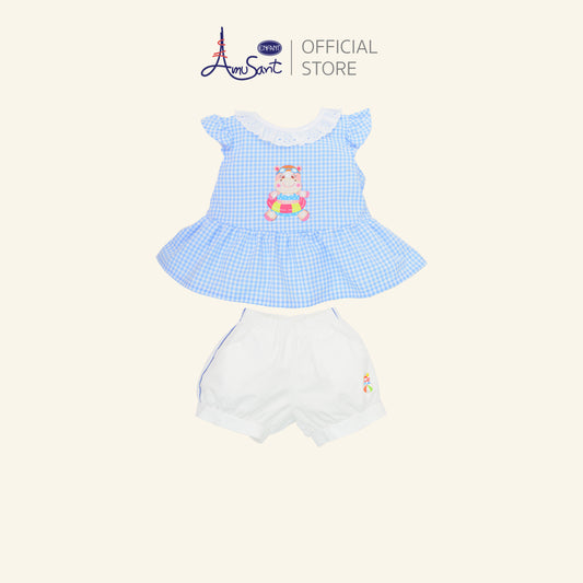 Amusant ชุดเสื้อผ้าเด็กหญิง สำหรับ 6 เดือน - 6 ขวบ EH1G72