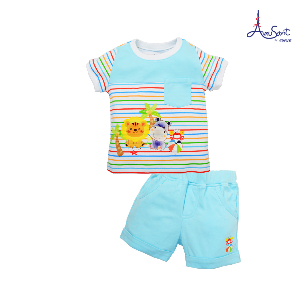 Amusant ชุดเสื้อผ้าเด็กชาย สำหรับ 6 เดือน - 6 ขวบ
