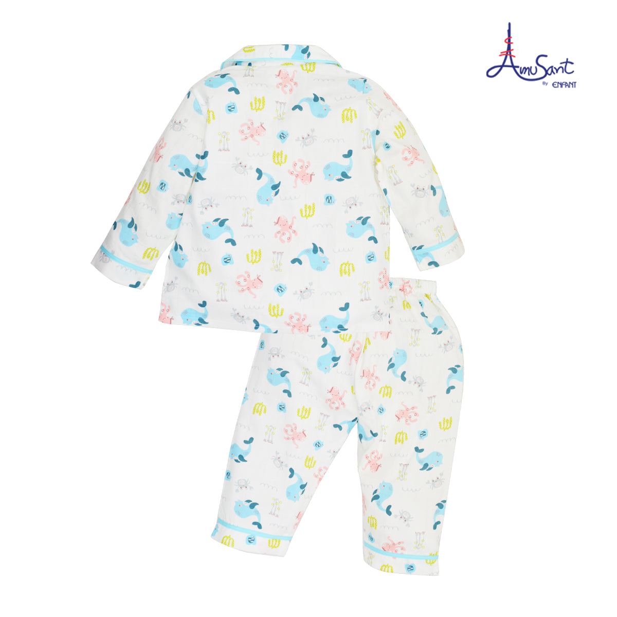 Amusant by Enfant  ขนาด 30*30 นิ้ว  Cotton bamboo 1 กล่องได้ 2 ลาย