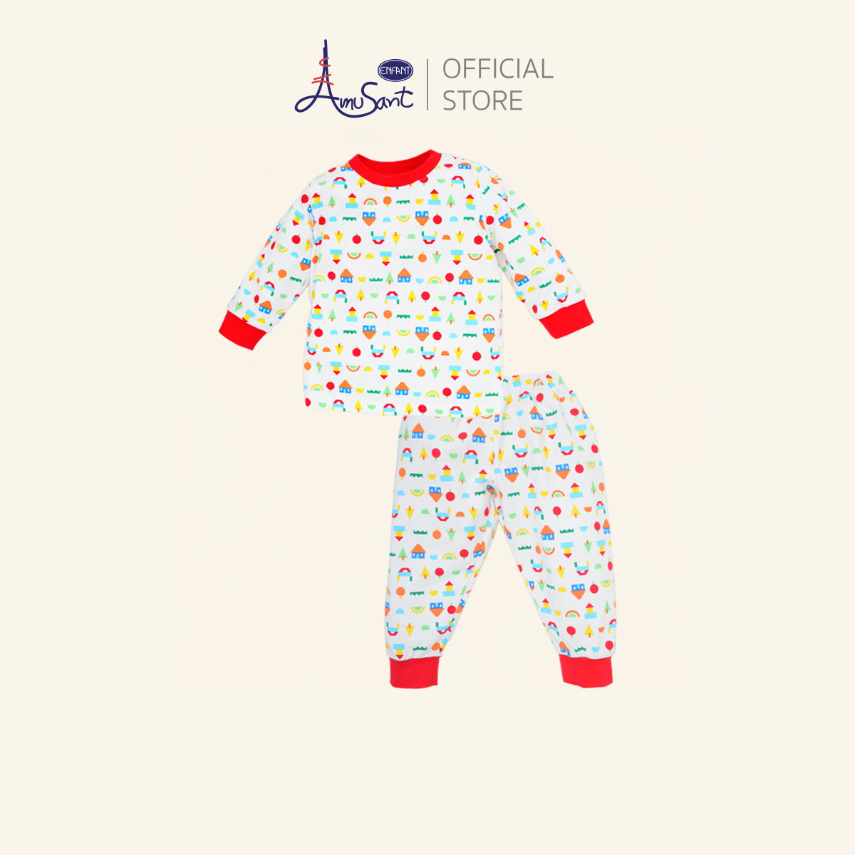 Amusant ชุดนอนเด็กเล็ก สำหรับ 2 ขวบ - 8 ขวบ EH1K33