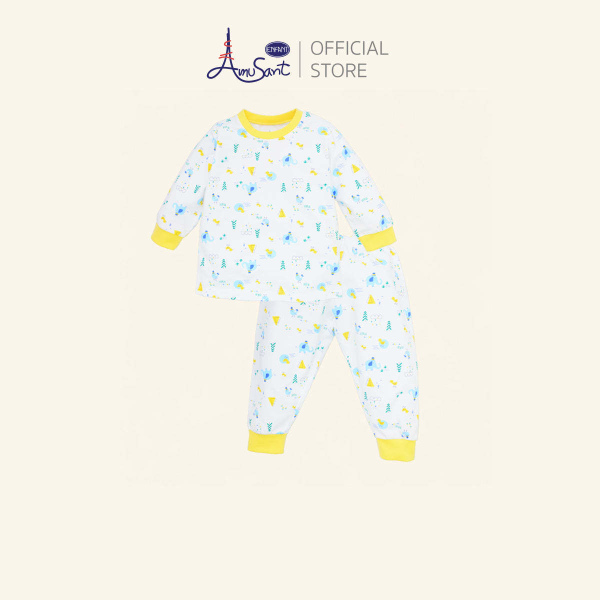 Amusant ชุดนอนเด็กเล็ก สำหรับ 2 ขวบ - 8 ขวบ EH1K33