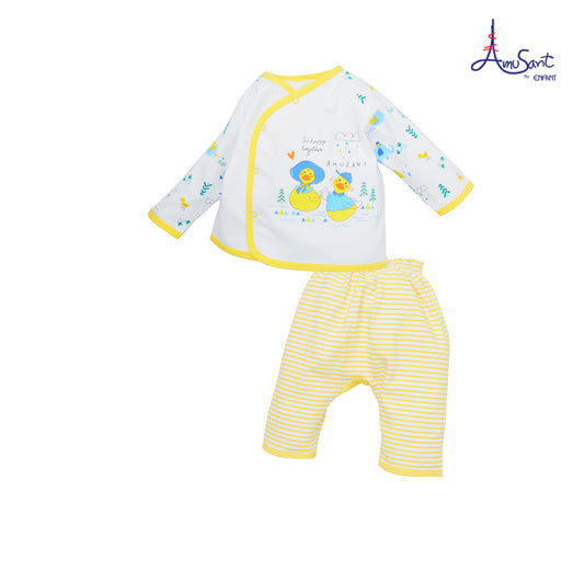 Amusant ชุดเสื้อป้ายเด็กอ่อน สำหรับ แรกเกิด- 1 ขวบ EH1K77