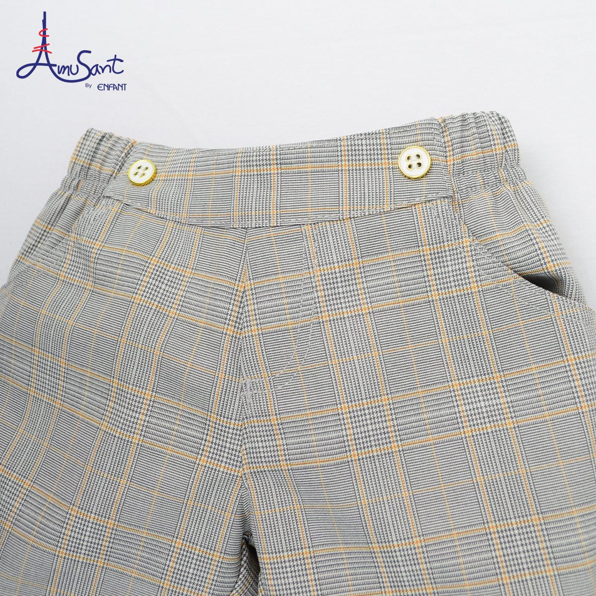 Amusant Gold ชุดเสื้อผ้าเด็กชาย สำหรับ 3 เดือน - 6 ขวบ EH1K80