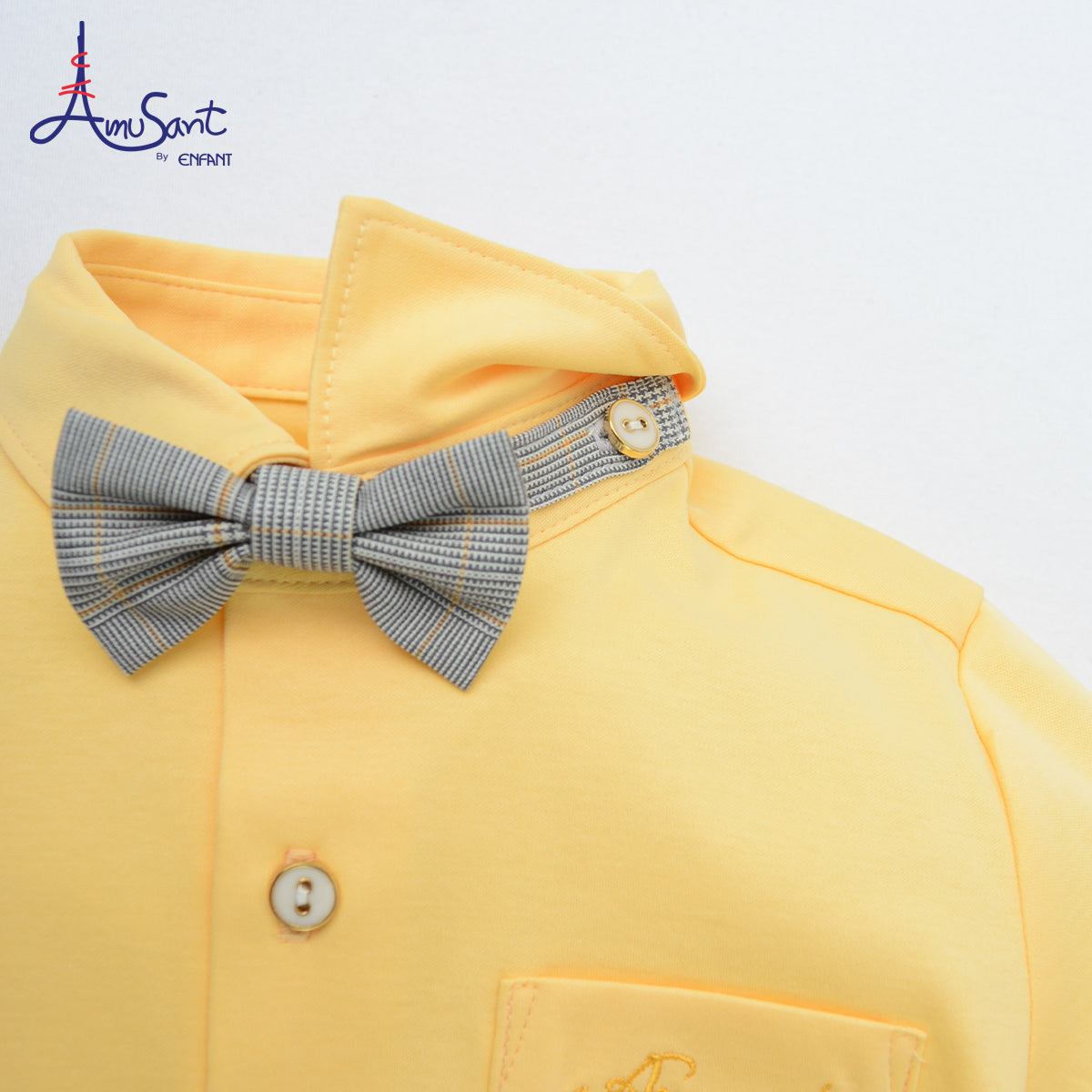 Amusant Gold ชุดเสื้อผ้าเด็กชาย สำหรับ 3 เดือน - 6 ขวบ EH1K80