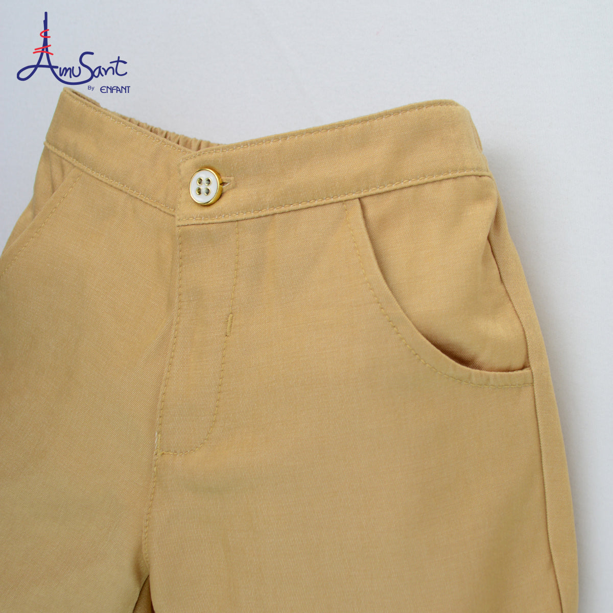 Amusant Gold ชุดเสื้อผ้าเด็กชาย สำหรับ 3 เดือน - 6 ขวบ EH1K81