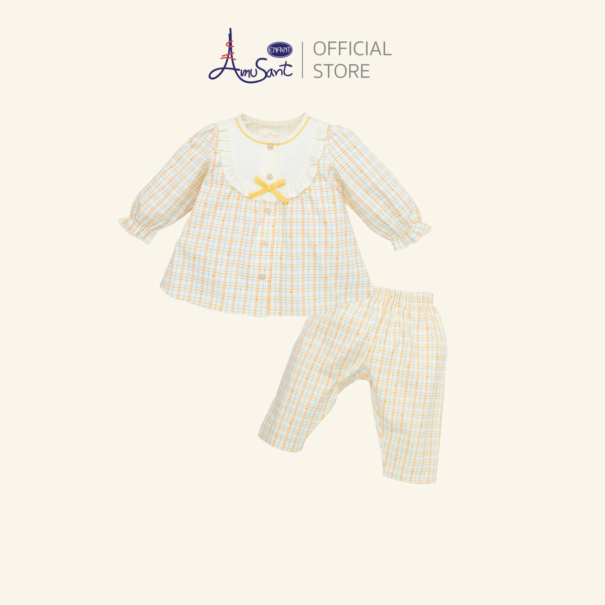 Amusant Gold ชุดนอนเด็ก สำหรับ 6 เดือน - 8 ขวบ EH1K89