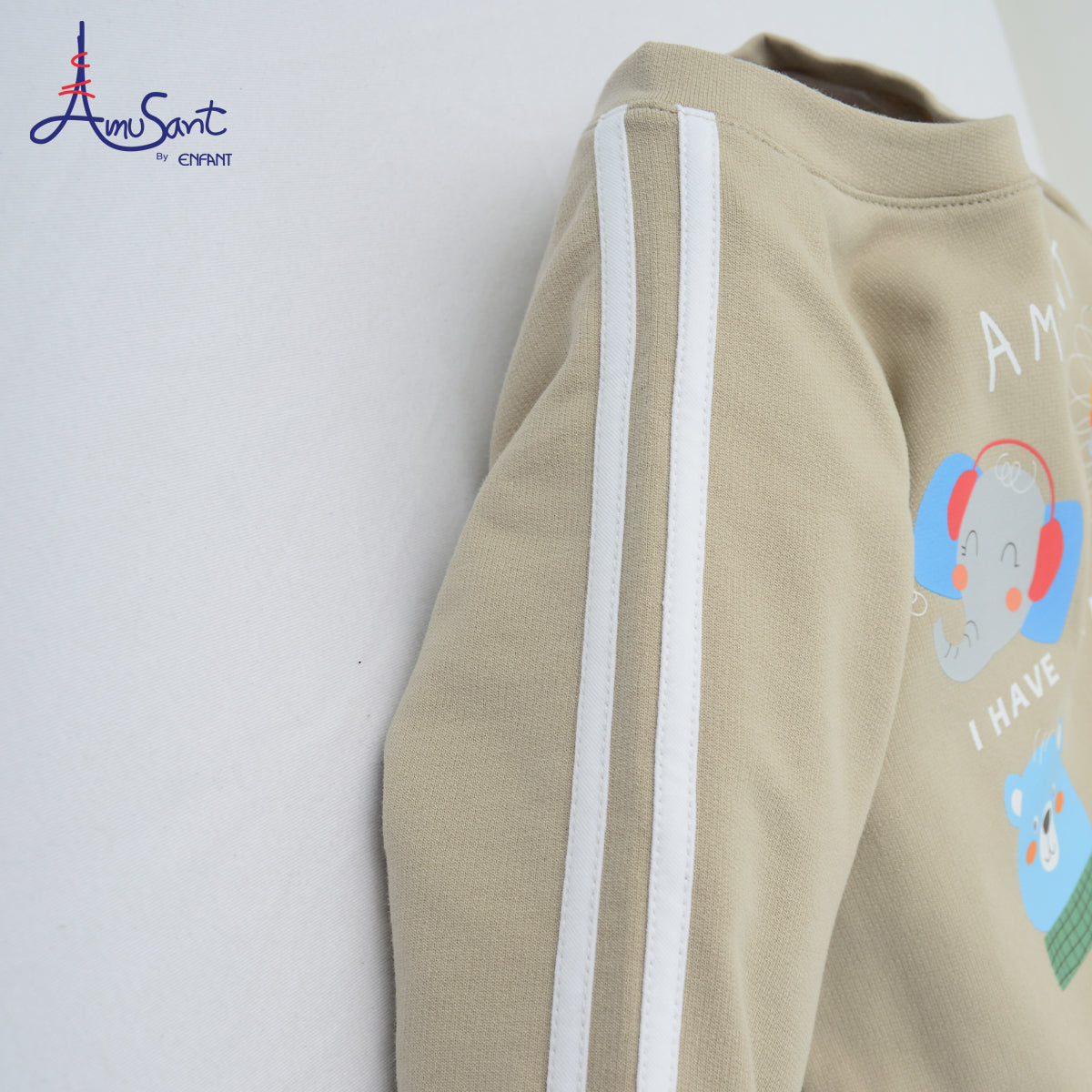 Amusant by Enfant (เสื้อแขนยาว + กางเกงขายาวกระเป๋าแปะ) EH1N50