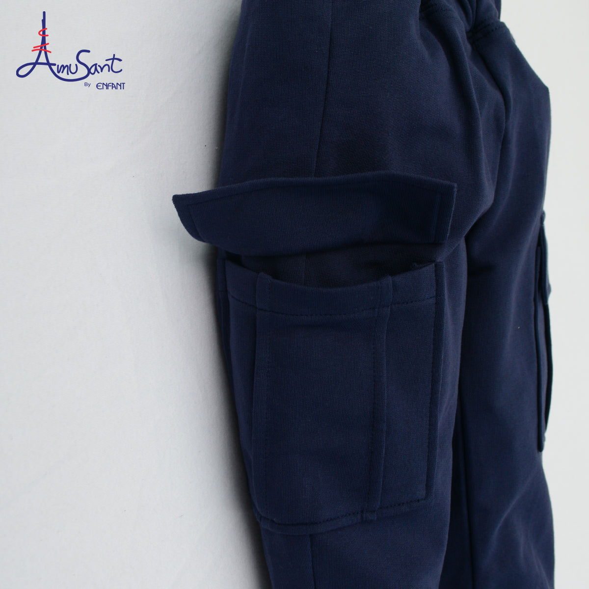 Amusant by Enfant (เสื้อแขนยาว + กางเกงขายาวกระเป๋าแปะ) EH1N50