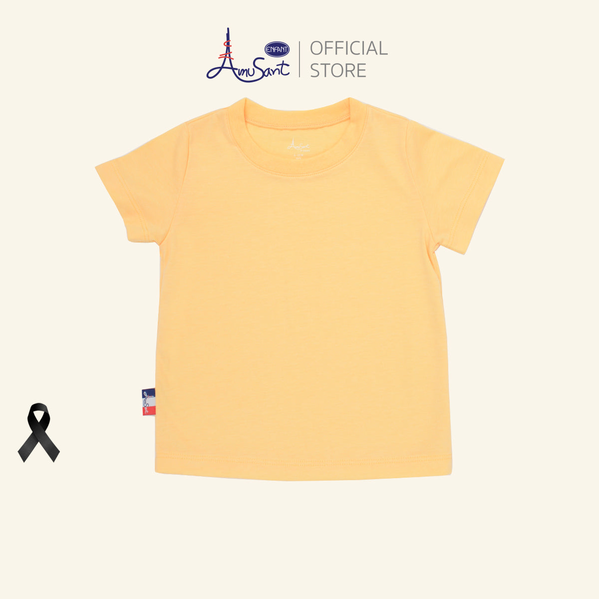 AMUSANT เสื้อยืด 4สี  โทนเข้ม เด็ก6เดือน-8ขวบ EH2K21