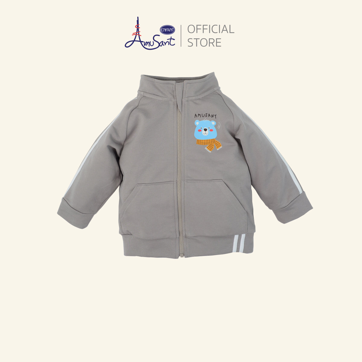 Amusant by Enfant เสื้อแจ็คเก็ตเด็ก  (มีซิปหน้า) EH2N52