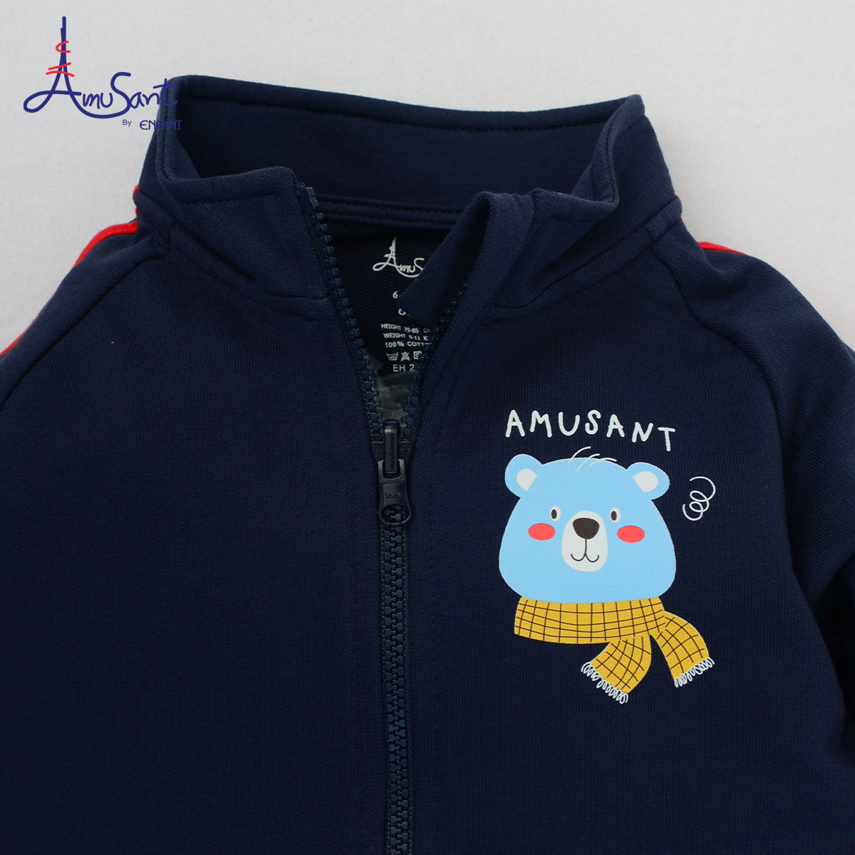 Amusant by Enfant เสื้อแจ็คเก็ตเด็ก  (มีซิปหน้า) EH2N52