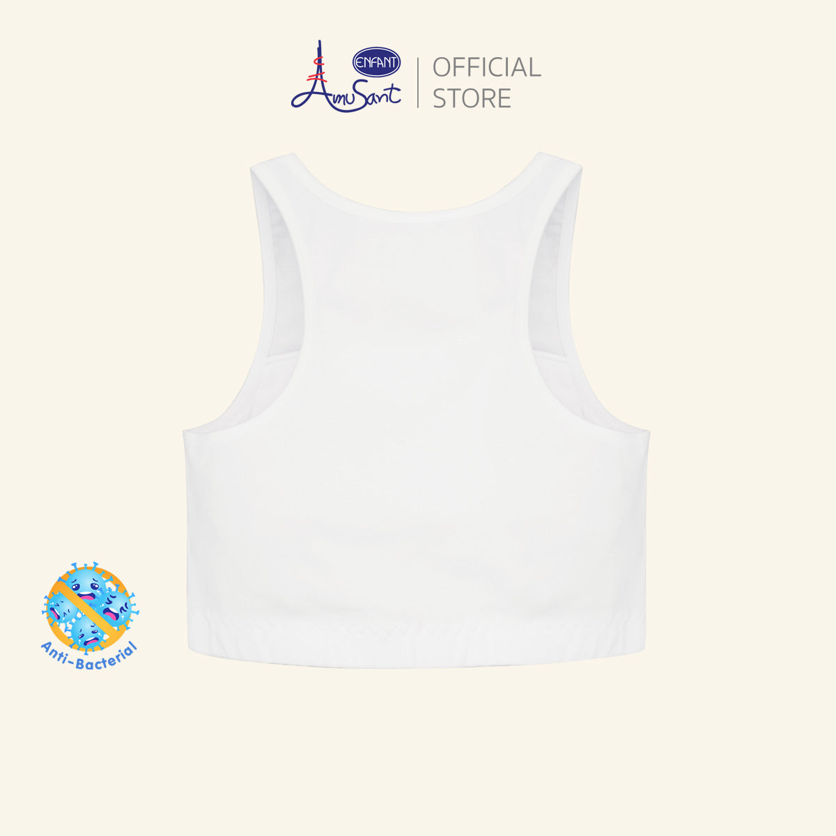 AMUSANT เสื้อบังทรงสั้นซับผ้า 2 ชั้น สำหรับ 4 - 10 ขวบ EH2L8,EH2P8