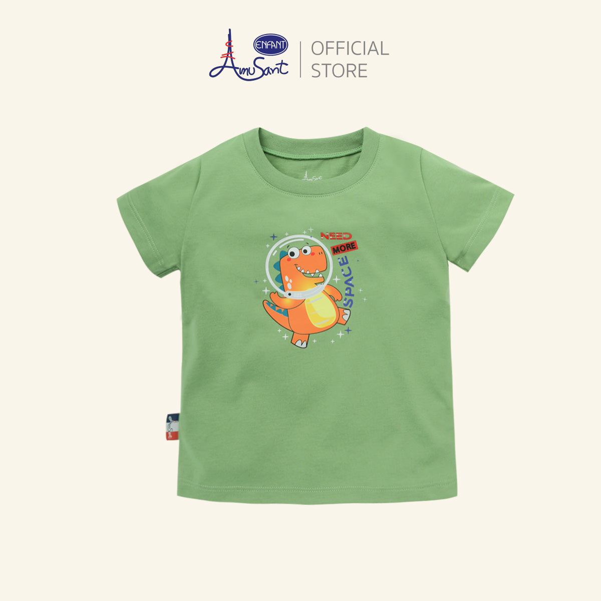 AMUSANT เสื้อยืดลายการ์ตูน (เด็กชาย) 6เดือน-8ปี EH2R10