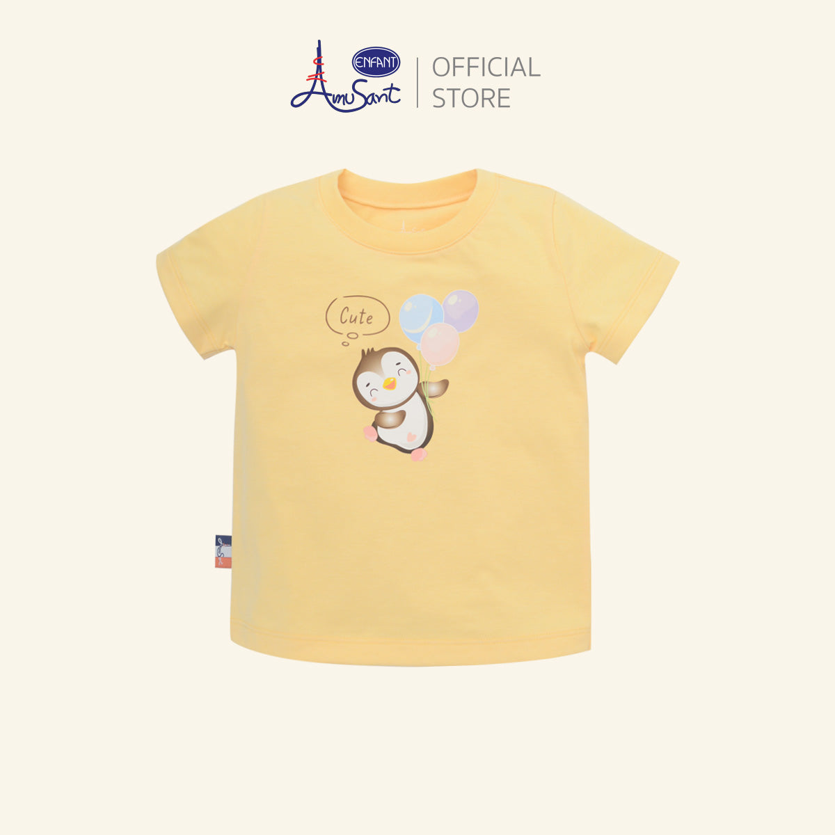 AMUSANT เสื้อยืด ลายการ์ตูน (เด็กหญิง) 6เดือน-8ปี EH2R10