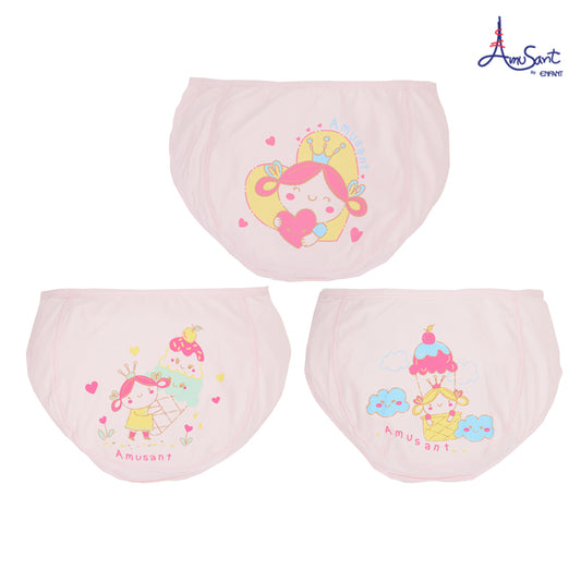 Amusantกางเกงในเด็กผู้หญิงไม่เข้าวินรุ่น B-Curve EH3F22