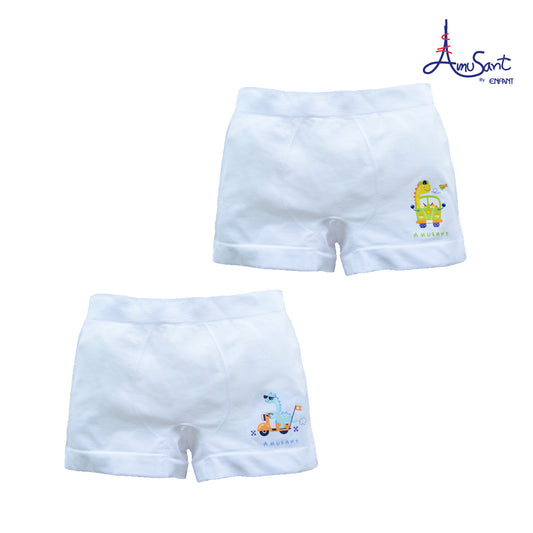 Amusant กางเกงบ๊อกเซอร์เด็กผู้ชายไร้ตะเข็บ Seamless(EH3G94&EH3G95)