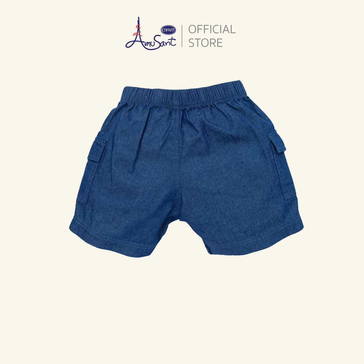 AMUSANT เสื้อยืด+กางเกง เด็กชาย 6เดือน-8ปี ลายช้าง (แยกชิ้น)  EH2N80