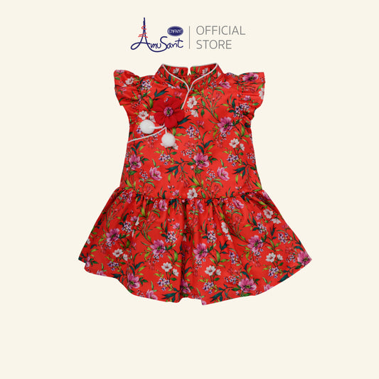 AMUSANT เดรสกี่เพ้า ดอกไม้ 6เดือน-10ปี   EH4N63