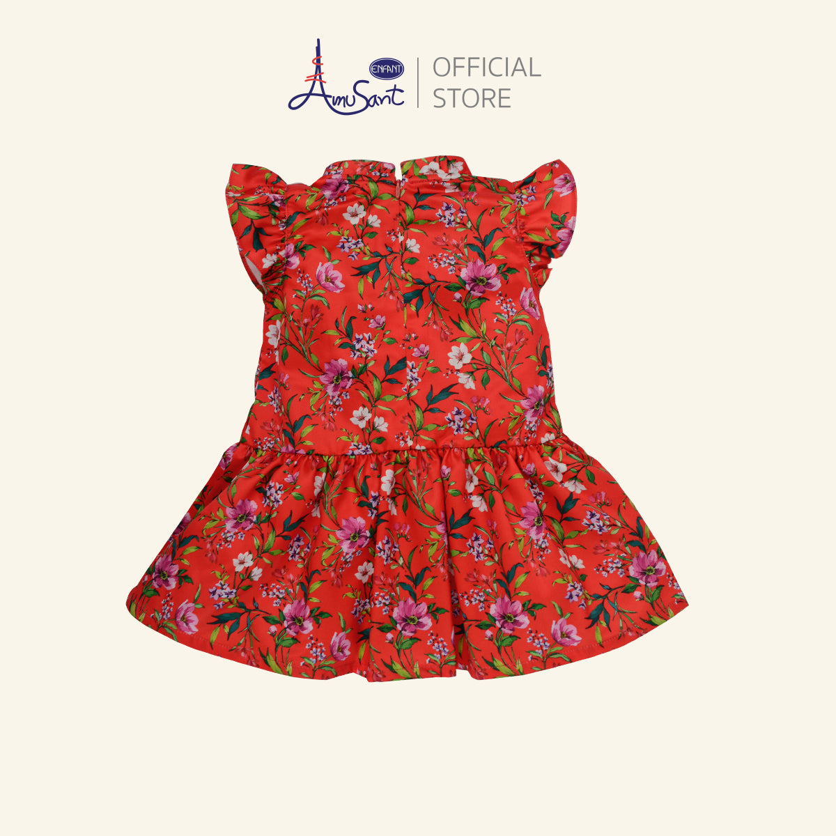 AMUSANT เดรสกี่เพ้า ดอกไม้ 6เดือน-10ปี   EH4N63