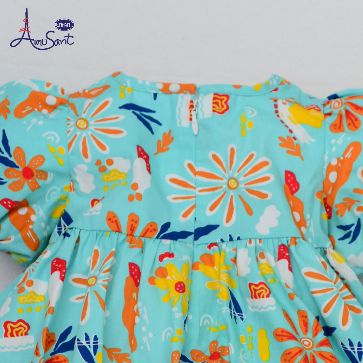 AMUSANT BY ENFANT เดรสเด็กผู้หญิง EH4N70