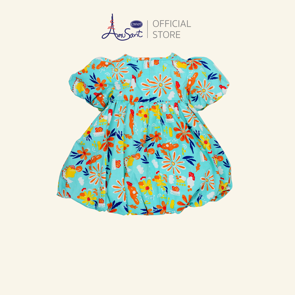 AMUSANT BY ENFANT เดรสเด็กผู้หญิง EH4N70