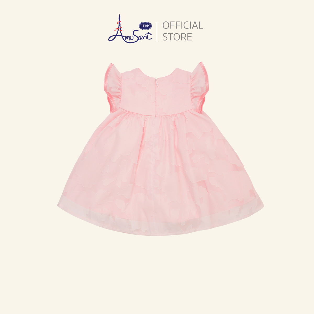 Amusant by Enfant ชุดเดรสเด็กหญิง ลายกุหลาบ 6 เดือน - 8 ปี EH4S10