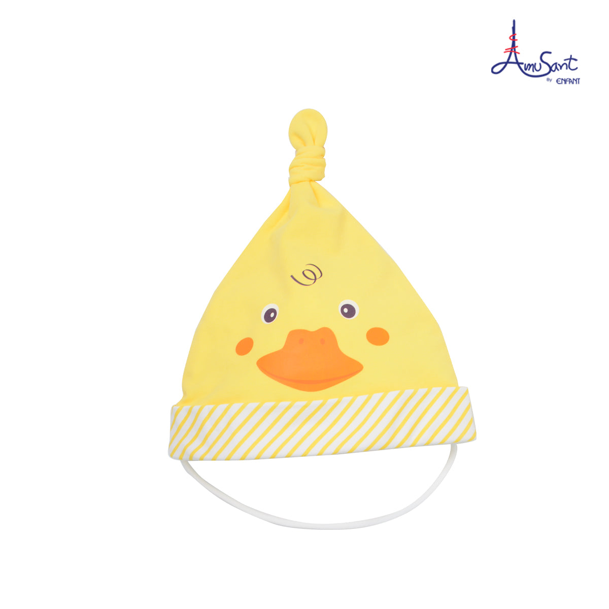 Amusant หมวกเด็กเล็กแรกเกิด-1ขวบ ลายเป็ดน้อย-สายรุ้งมีหูน่ารักๆ EH7G75-EH7K72