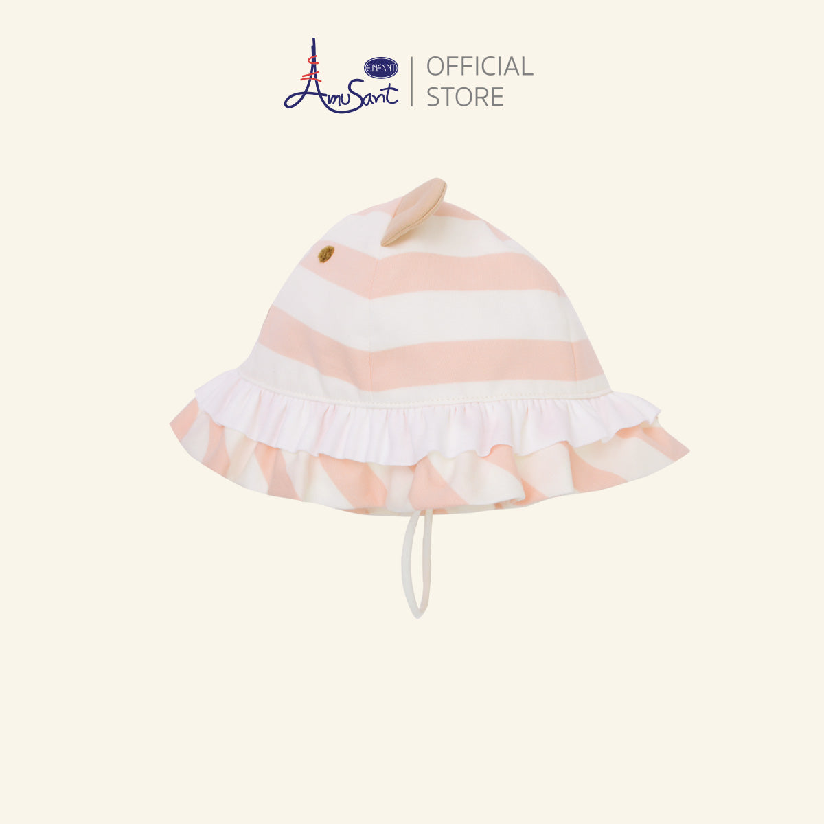 ENFANT หมวกเด็ก ลายหมีสุดน่ารัก ผู้หญิง 3-24 เดือน EH7R10