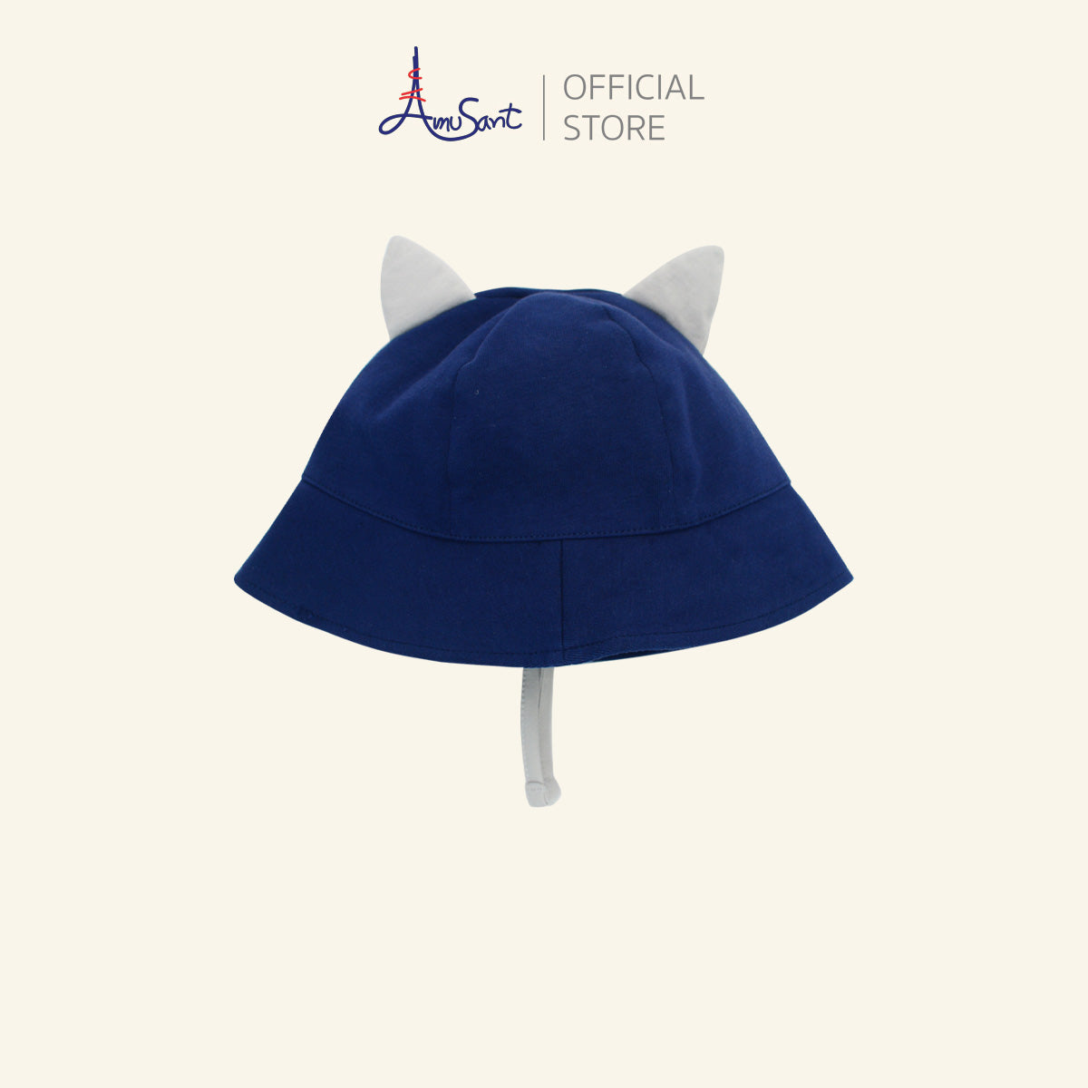 Amusant หมวกเด็กเล็ก ผ้ายืด Cotton Spandex สำหรับหรับ 3 เดือน - 2 ปี EH7S20