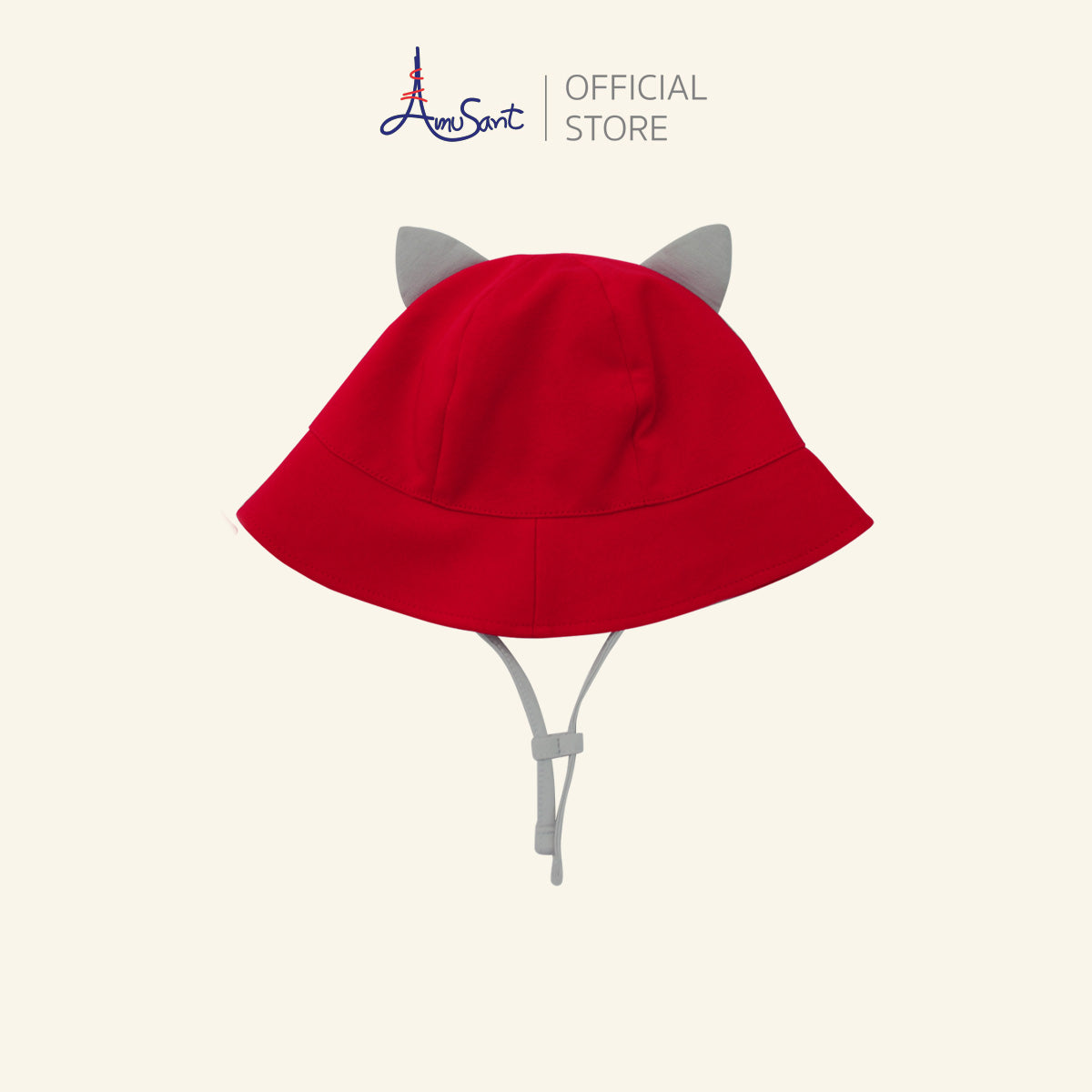 Amusant หมวกเด็กเล็ก ผ้ายืด Cotton Spandex สำหรับหรับ 3 เดือน - 2 ปี EH7S20