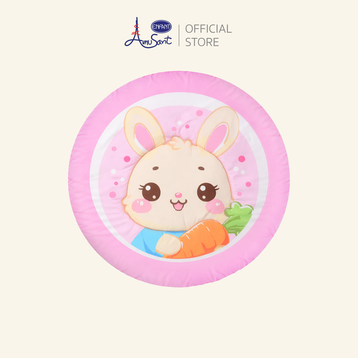 AMUSANT by ENFANT แผ่นรองคลาน แผ่นรองเล่นสำหรับเด็กและทารก Play Mat ขนาดเส้นผ่าศูนย์กลาง 100 CM. EH9G66 /9H76