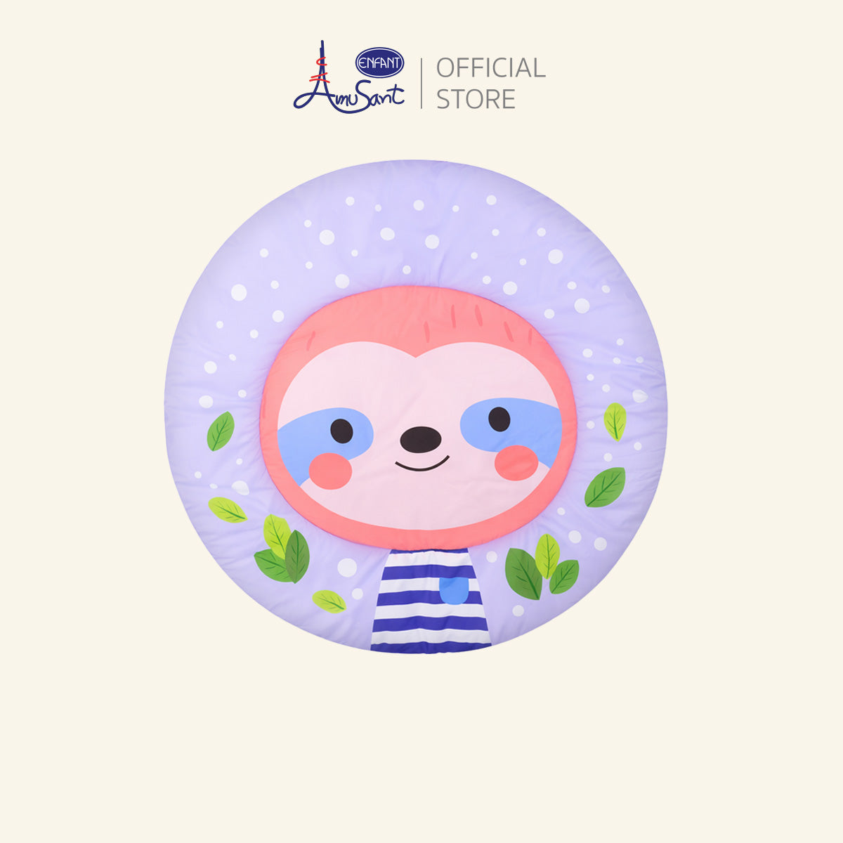 AMUSANT by ENFANT แผ่นรองคลาน แผ่นรองเล่นสำหรับเด็กและทารก Play Mat ขนาดเส้นผ่าศูนย์กลาง 100 CM. EH9G66 /9H76