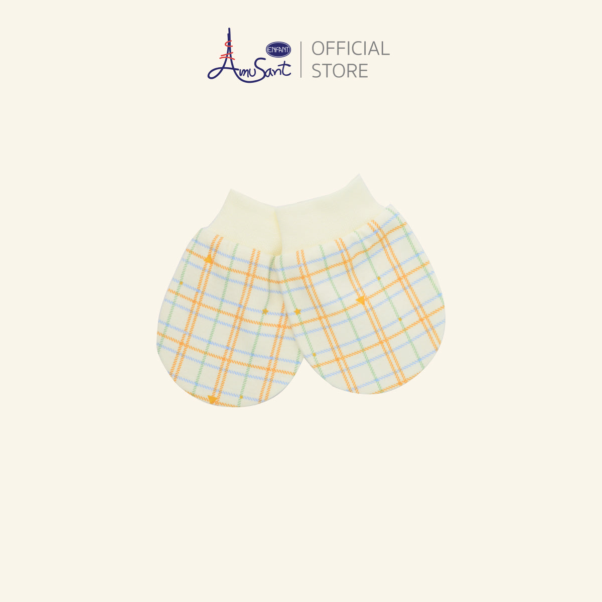 Amusant Gold ถุงมือ และถุงเท้าเด็กอ่อน (สินค้าขายแยกชิ้น) EH9K80&EH9K81