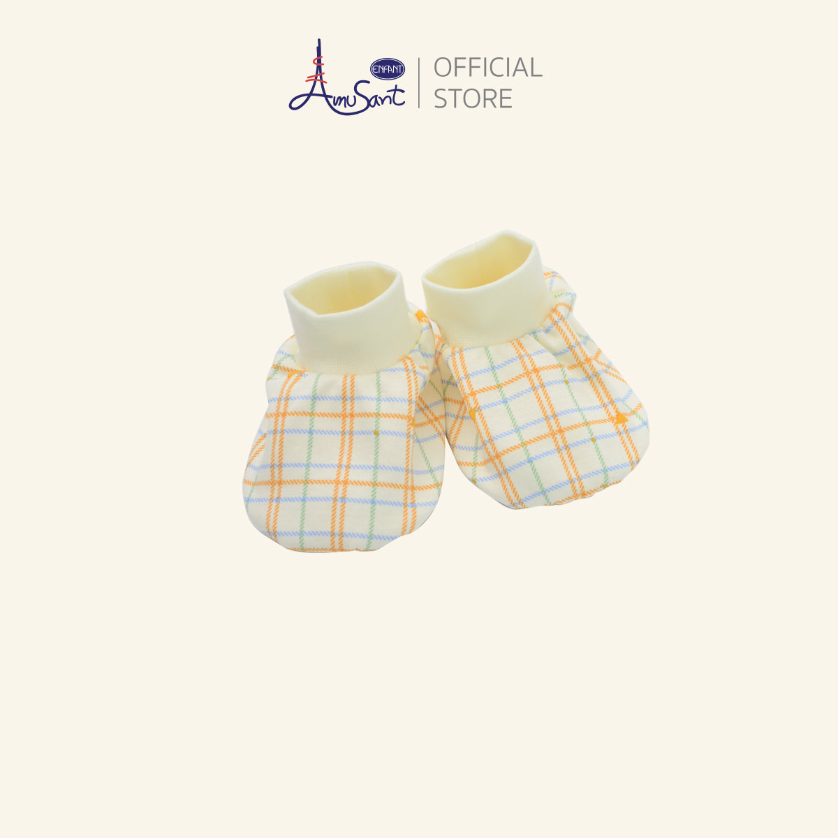 Amusant Gold ถุงมือ และถุงเท้าเด็กอ่อน (สินค้าขายแยกชิ้น) EH9K80&EH9K81