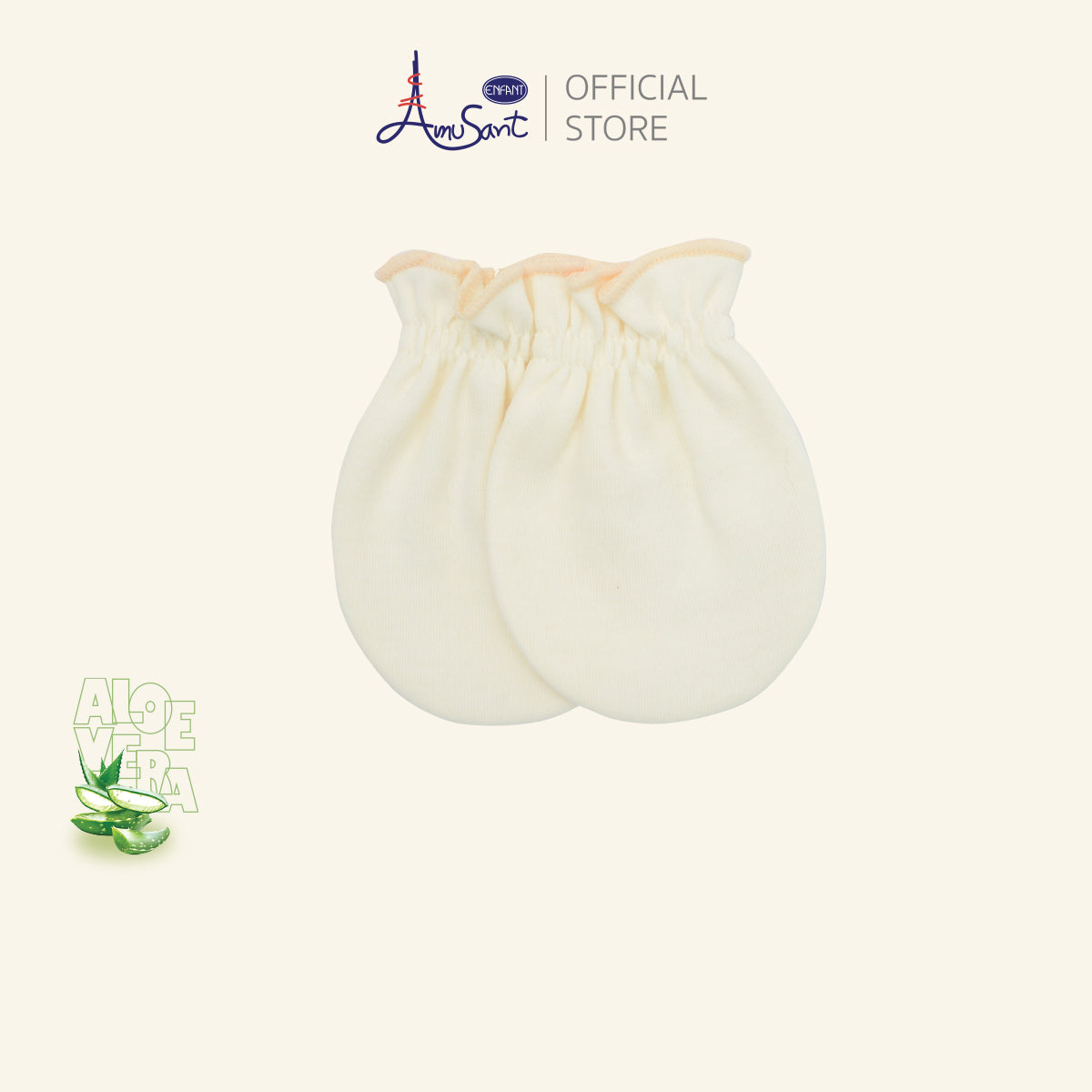 Amusant by Enfant ถุงมือ–ถุงเท้าเด็กแรกเกิด EH9N40&EH9N41
