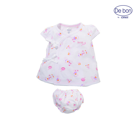 de bon by Enfant ชุดเสื้อผ้าเด็กหญิง สำหรับ แรกเกิด- 6 เดือน EI1AP2