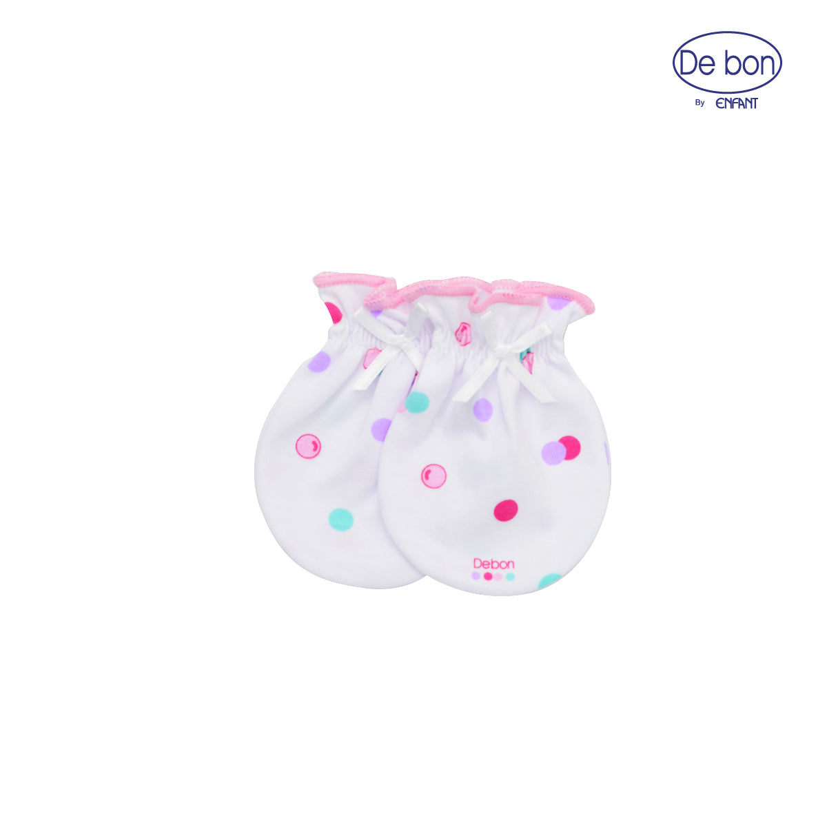 De bon by Enfant ถุงมือ-ถุงเท้า FreesizeลายPolka dot EI9AT1
