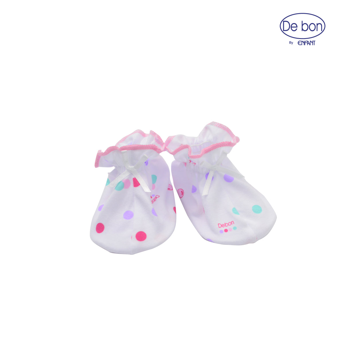 De bon by Enfant ถุงมือ-ถุงเท้า FreesizeลายPolka dot EI9AT1