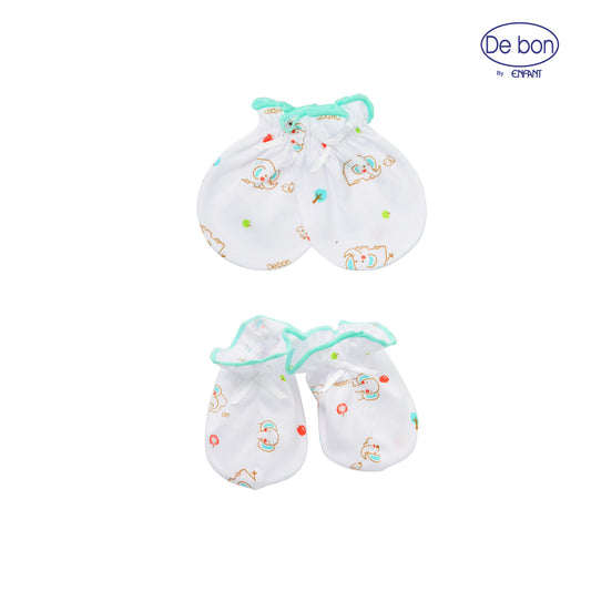 De bon ถุงมือ-ถุงเท้าเด็กเล็ก ลายน้องช้างน่ารักๆ EI9AV0-EI9AV1