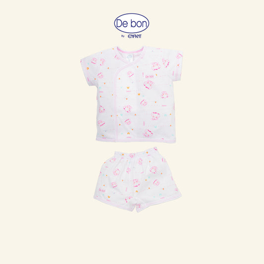 DE BON  ชุดเวลเปอร์เทป+กางเกงสั้น  ช้างน้อย 2สี  EI1AZ5