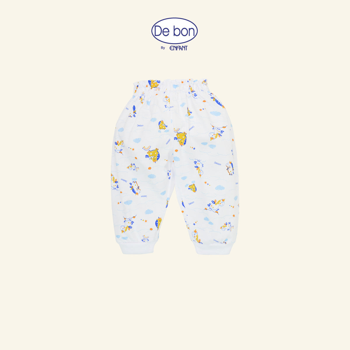 DE BON ชุดนอนเด็กแขนยาวขายาว  (เสื้อสวม) ยูนิคอร์น EI1BC1