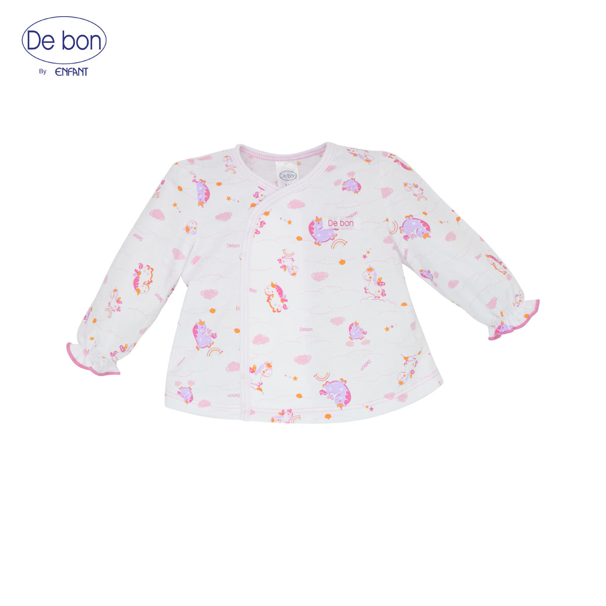 DE BON  ชุดเสื้อแขนยาว กางเกงขายาว แรกเกิด-6เดือน ยูนิคอร์น EI1BC8
