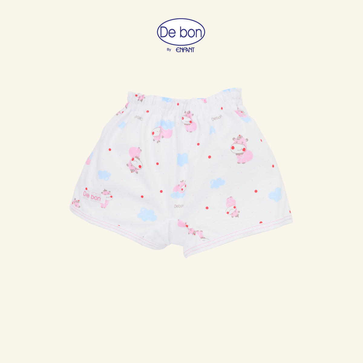 De bon เสื้อกระดุม/เสื้อผูกป้าย/เสื้อกล้าม-กางเกงขาสั้น (ขายแยกชิ้น) EI2AY2+EI3AY6+EI2BA5+EI2AY4