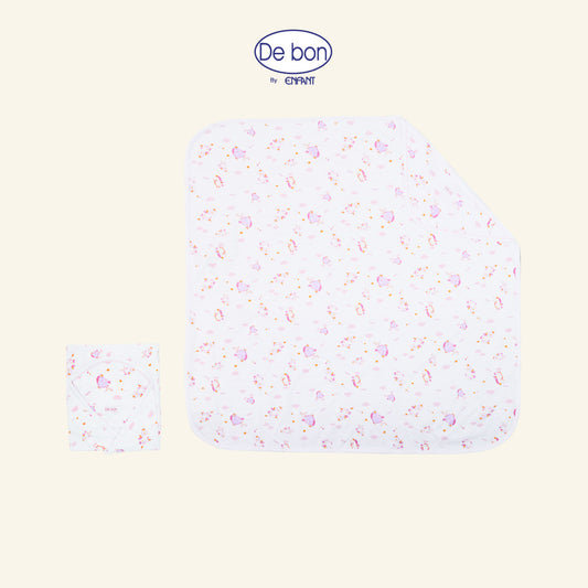 DE BON ผ้าห่อตัวเด็ก ขนาด72X72 ซม. ยูนิคอร์น EI6BC2