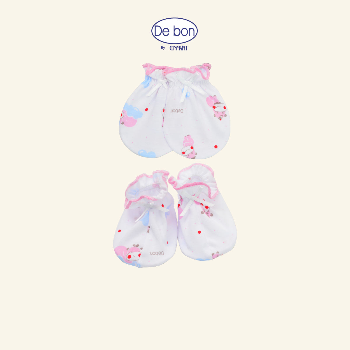 DE BON BY ENFANT ถุงมือ (ลายการ์ตูน)(ขายแยกชิ้น) EI9AY0&EI9AY1