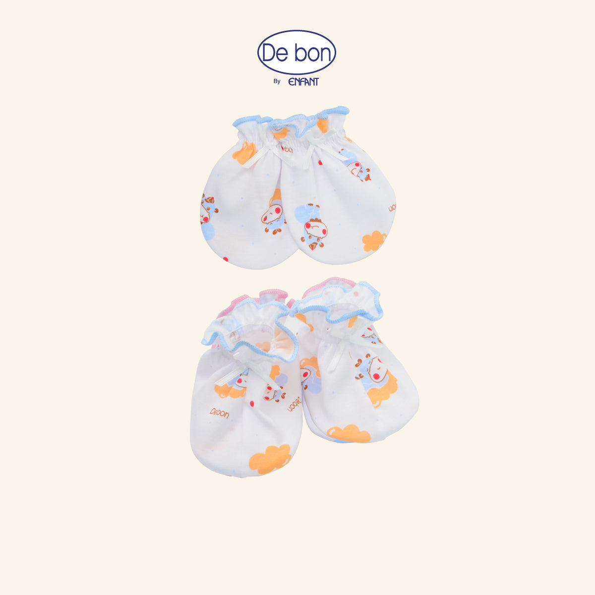 DE BON BY ENFANT ถุงมือ (ลายการ์ตูน)(ขายแยกชิ้น) EI9AY0&EI9AY1
