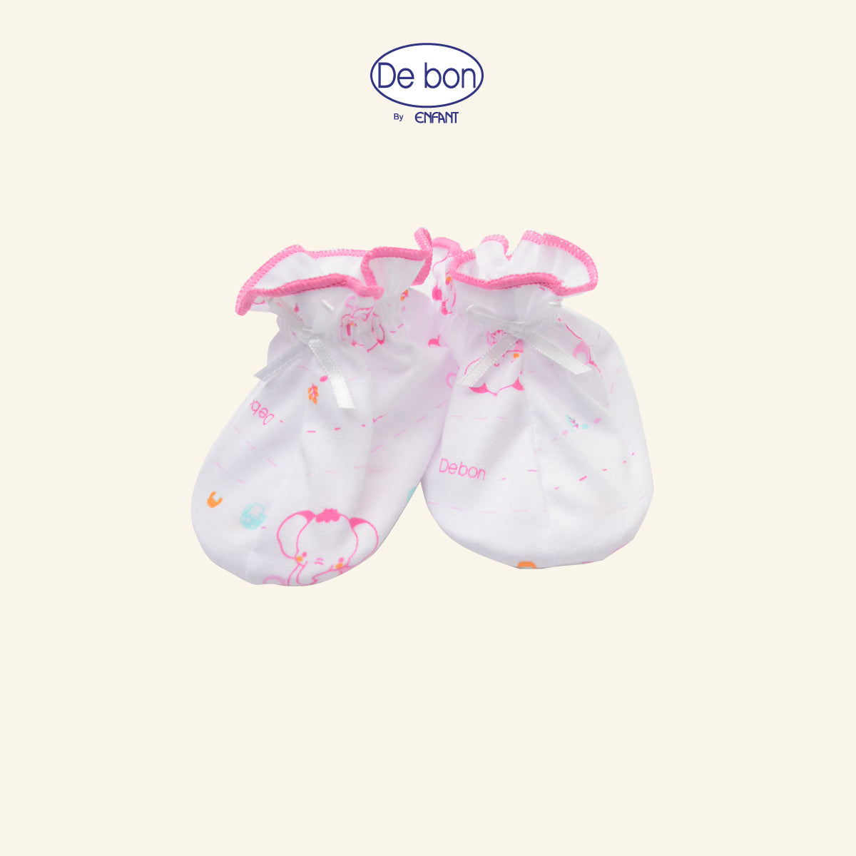 DE BON ถุงมือ-ถุงเท้า ฟรีไซซ์ ช้างน้อย EI9AZ0+EI9AZ1